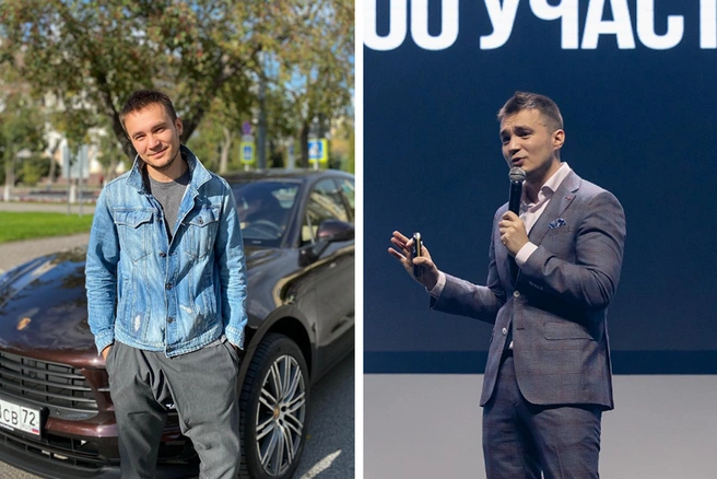 Костюм, конечно, хорошо. Но на Porshe уверенно себя чувствуешь и без него | Источник: Илья Пискулин / Instagram (соцсеть запрещена в РФ)