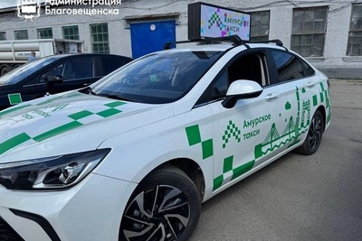 «Амурское такси» в Благовещенске обновит медиаэкраны к маю