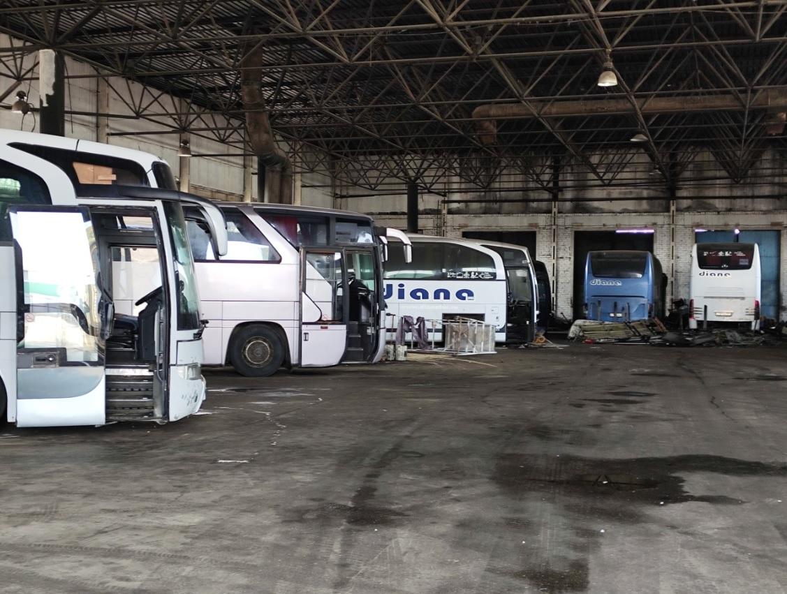 В Волгограде выставлена на продажу арестованная стоянка автобусов «Дианы Тур» 
