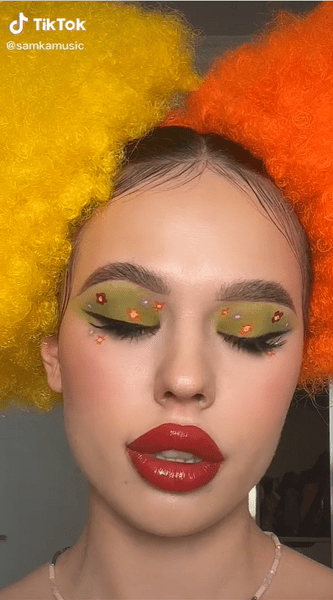 Цветочный макияж: креативный образ Инстасамки