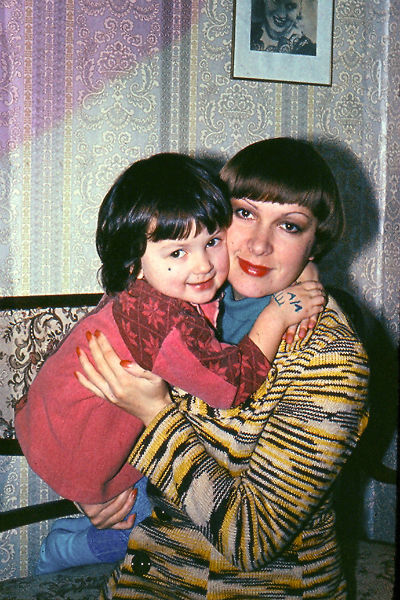 Мария Порошина с мамой