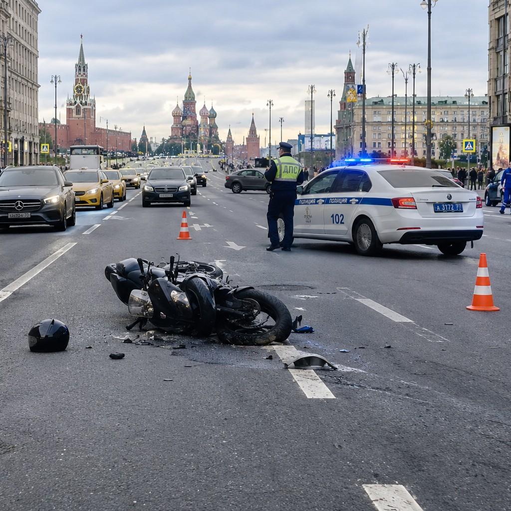 Виновница убежала: 43-летний бизнесмен Денис Горин скончался в ДТП в центре Москвы — видео