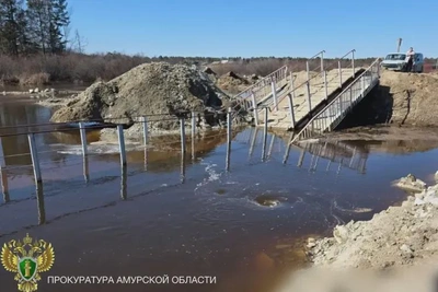Прокуратура проверяет состояние временной переправы