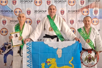 Ветеран Росгвардии из Пскова победил на всероссийских соревнованиях по дзюдо