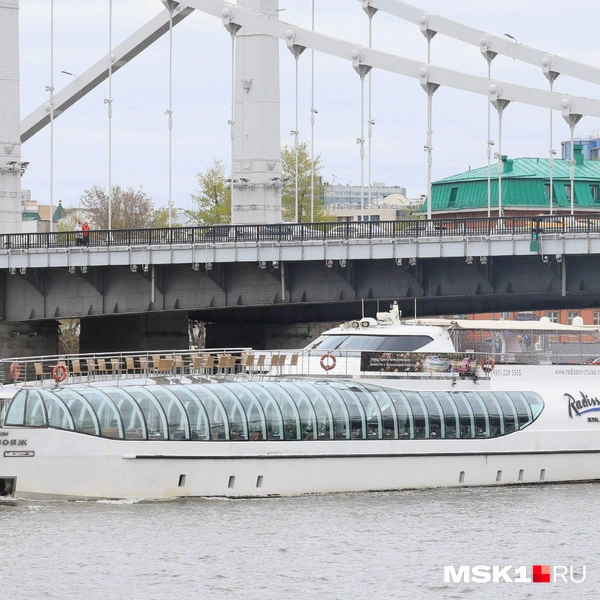 Парад кораблей на открытии сезона речной навигации в Москве | Источник: Артём Устюжанин / MSK1.RU