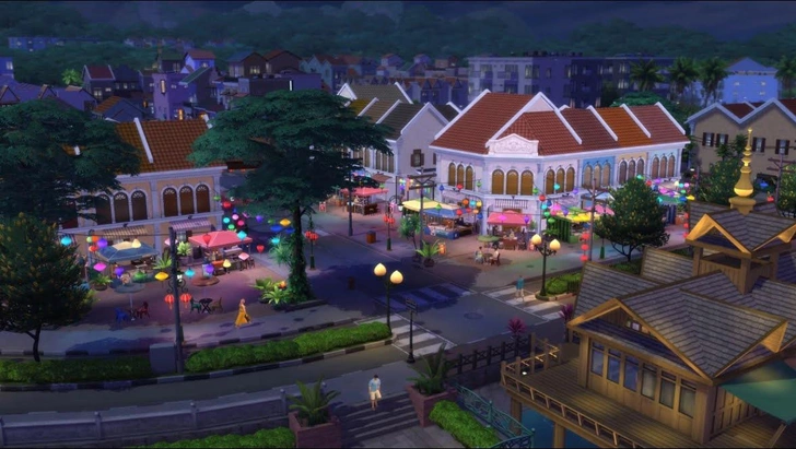 Гид по мирам в The Sims 4: все города, локации и семьи | Источник: скриншот The Sims 4