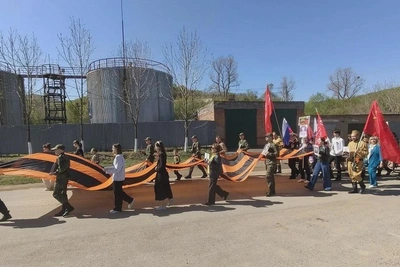 На островах Владивостока отметили День Победы