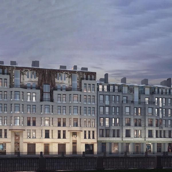 Жилой дом на проспекте Римского-Корсакова. АБ «Студия 44» | Источник: пресс-служба фестиваля