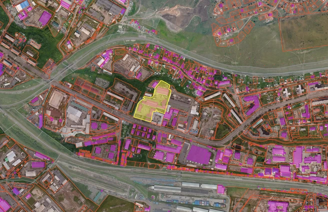 Участок занимает 2,4 гектара | Источник: Яндекс Спутник / map.ru