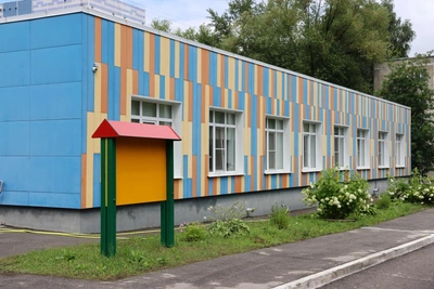 В детсаду №150 Рязани масштабный ремонт кровли, фасада и сетей