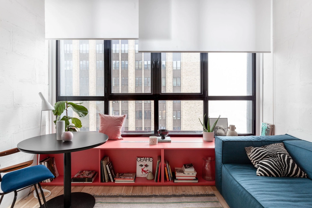 Короткий метр: студия 32 м² для молодой девушки (фото 0) | Источник: ПОЛИНА ПОЛУДКИНА