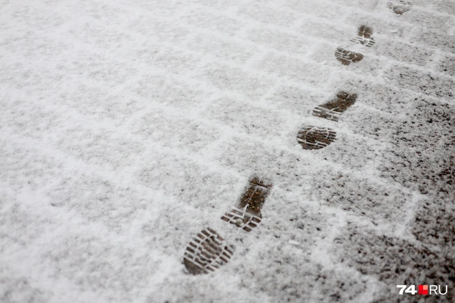 Белая пелена тонка и недолговечна: пока что на улице слишком тепло | Источник: Наталья Лапцевич