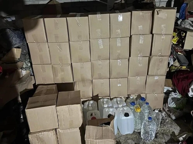 У алкоголя не было акцизных марок | Источник: УМВД по Рязанской области