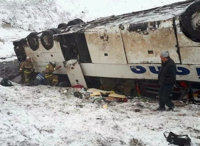В Тамбовской области столкнулись два автобуса, есть погибшие | ya62.ru