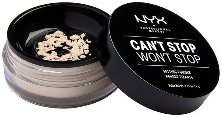Пудра Can’t Stop Won’t Stop NYX professional makeup 
