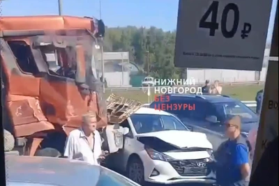 «Отказали тормоза»: ГАИ о ДТП с 18 авто под Н.Новгородом