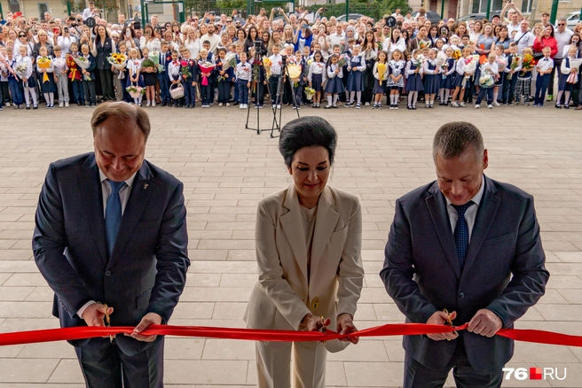 Елена Терешкова приняла участие в торжестве | Источник: Кирилл Поверинов / 76.RU