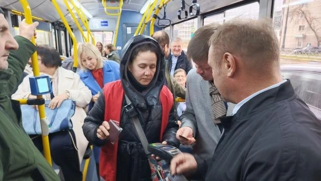 В Перми регулярно проходит контроль оплаты проезда | Источник: пресс-служба Пермской городской думы