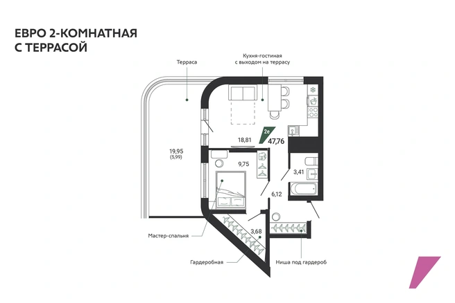 Если поставить на террасу плетеную мебель, зонт, цветы в кадках и электрогриль, то можно будет отдыхать, как на даче | Источник: «Практика»