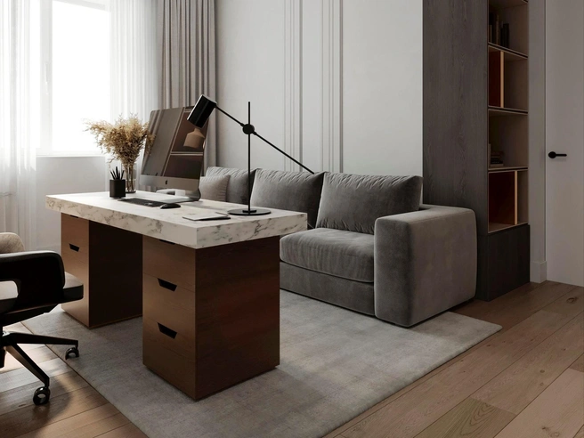 В студии «Метр» уверены, что интерьер должен быть не только красивым, но функциональным и продуманным технически | Источник: «Метр»