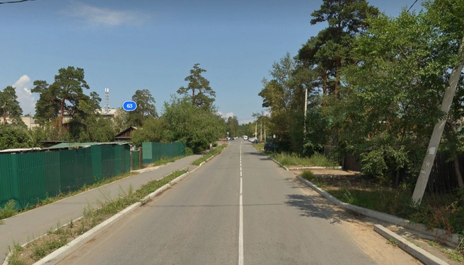Так выглядит участок улицы, который будет перекрыт | Источник: Yandex.ru/maps