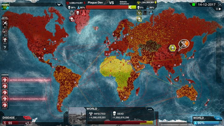 Фото №1 - В игре про глобальную пандемию Plague Inc. появится режим борьбы с вирусом