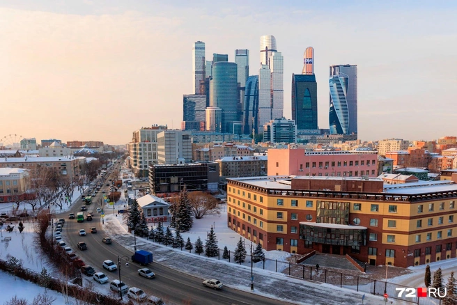 На фоне малоэтажного центра небоскребы будут выделяться | Источник: Дмитрий Гладышев / Городские медиа