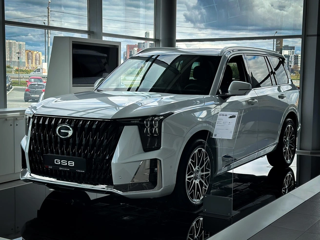 Просторный кроссовер для поездок за город&nbsp;— GAC GS8 | Источник: «Восток Моторс»