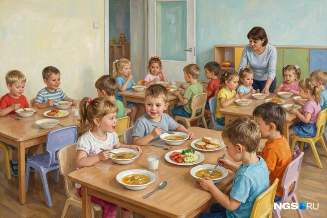 Каждого родителя волнует, как питается его ребенок | Источник: Юрий Орлов / Городские медиа