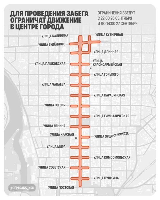 Источник: дептранс Краснодара 