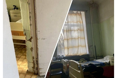 В челябинской ГКБ №6 нашли тараканов и отслоившуюся штукатурку