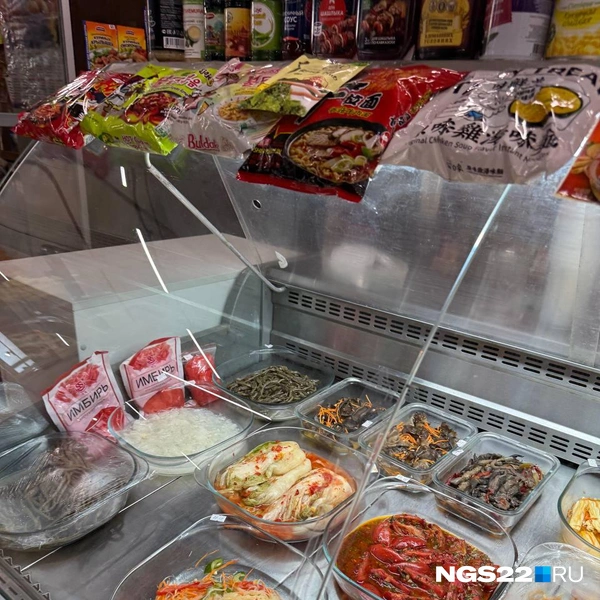 Все салаты маркированы | Источник: Полина Шевчукова / NGS22.RU