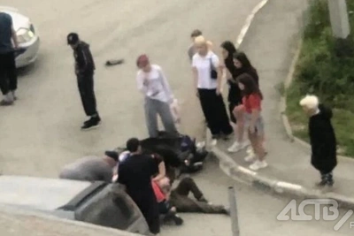 Несовершеннолетний водитель в Чапаево сбил подростка на мопеде