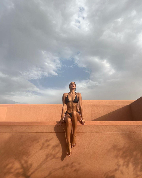Очень горячо: Ирина Шейк на отдыхе в Марокко