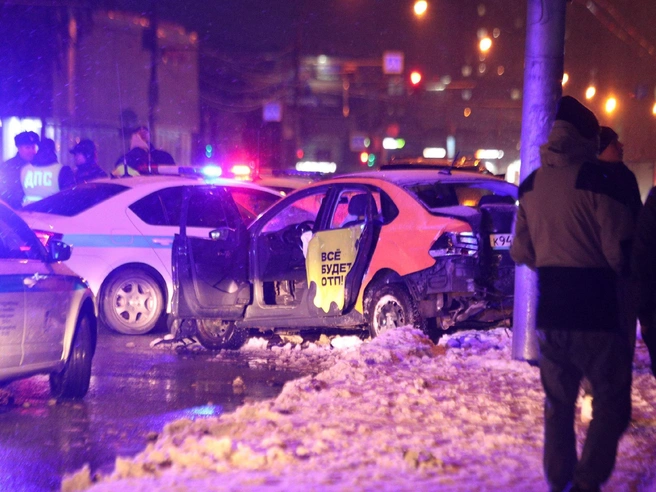 По свидетельству очевидца, среди пострадавших мог оказаться ребенок | Источник: Андрей Бортко / NGS.RU