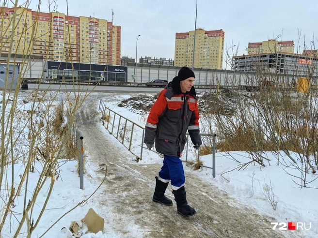 Мостики сделают жизнь жителей района «Ново-Патрушево» комфортнее | Источник: Юлия Мальцева/ 72.RU