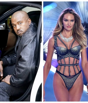 У Канье Уэста роман с ангелом Victoria's Secret Кэндис Свейнпол. Показываем красотку, которая резко отличается от его бывших