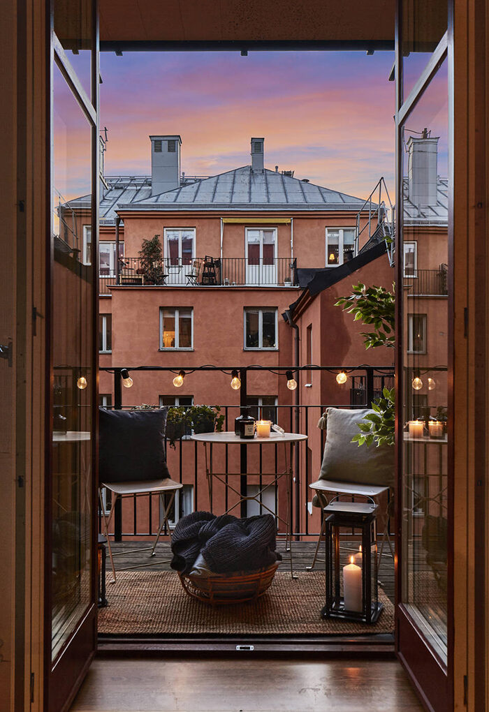 Балкон в скандинавском стиле: 7 советов (фото 28)