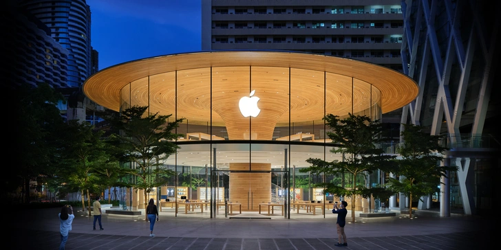 Новый бутик Apple Store в Бангкоке: проект Foster + Partners