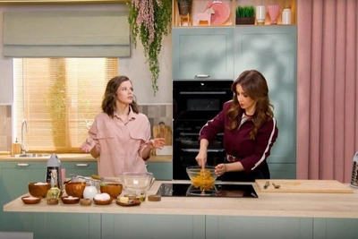 Katerina Shpitsa Shares Love Stories on Cooking Show