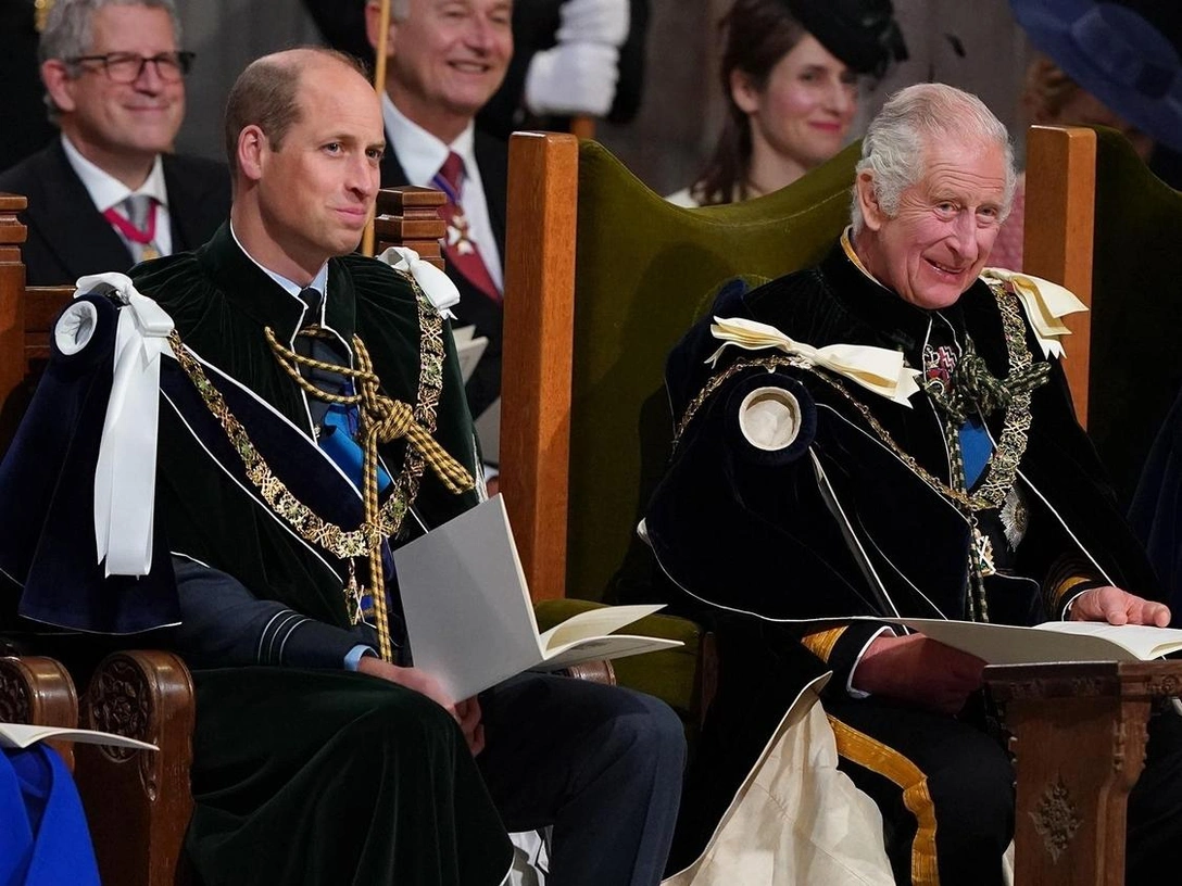 Национальная служба благодарения и посвящения королю Карлу III и королеве Камилле, а также вручение наград Шотландии в соборе Святого Джайлса, Эдинбург, 5 июля 2023 | marieclaire.ru