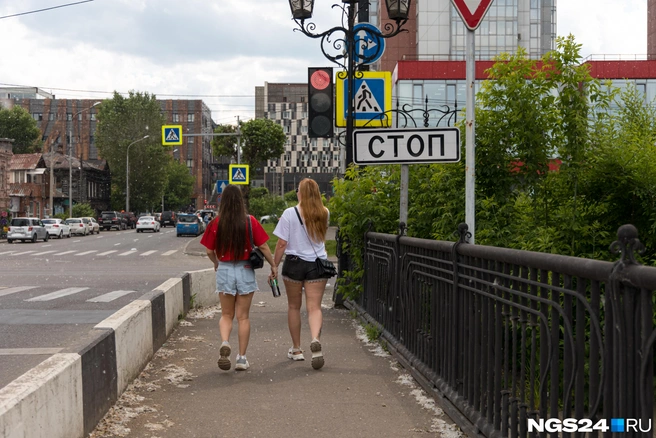 В целом в шортах тоже можно погулять | Источник: Мария Ленц / NGS24.RU