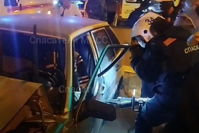В Новосибирске ночью столкнулись Toyota и Lada
