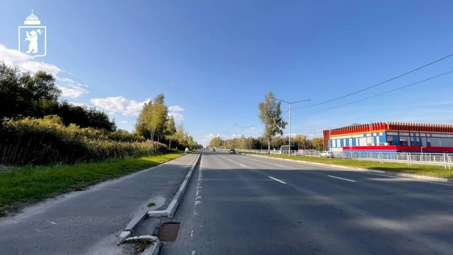 Земля расположена прямо напротив нового волейбольного центра | Источник: мэрия Ярославля / Telegram