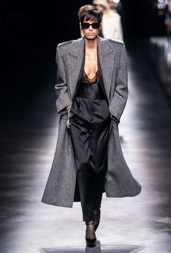 Saint Laurent осень/зима 2019-20, 26 февраля | marieclaire.ru