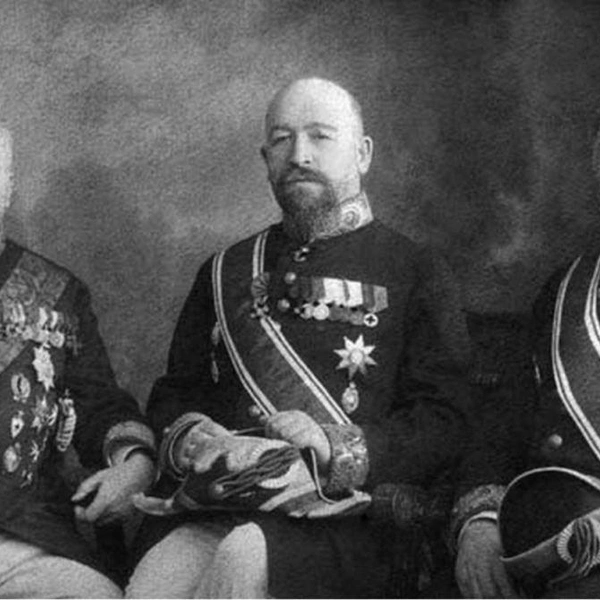 На фото: граф Шереметев, Самарин, Варженевский — представители московского дворянства на Романовских торжествах, 1913 год | Источник: из собрания Музея-заповедника «Абрамцево»