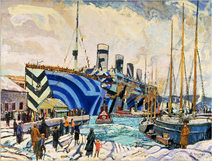 Ослепляющий камуфляж: окраска британских кораблей во время Первой мировой войны