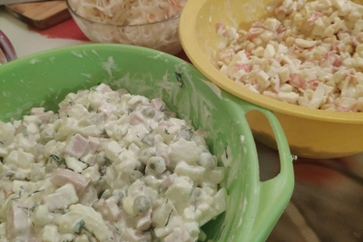 Самарцы показали свои новогодние столы