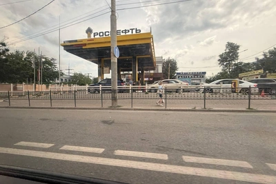 Закрытые АЗС и очереди в Ростове: фоторепортаж