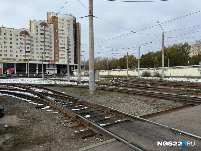 То самое трамвайное кольцо | Источник: Полина Шевчукова / NGS22.RU